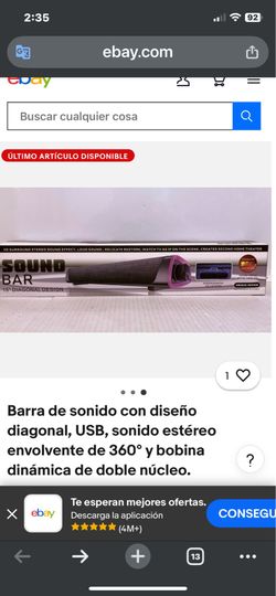 Barra de sonido