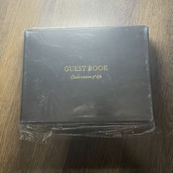 “Celebration of Life” Guest book