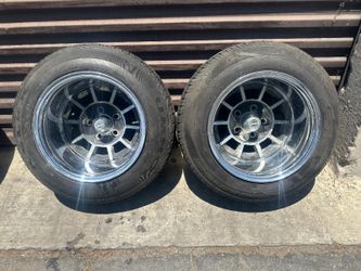 Two Rocket 14x10 inch classic vectron rims - T07743