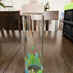 Starbucks Glass Tumbler Seattle 18.5 Fl