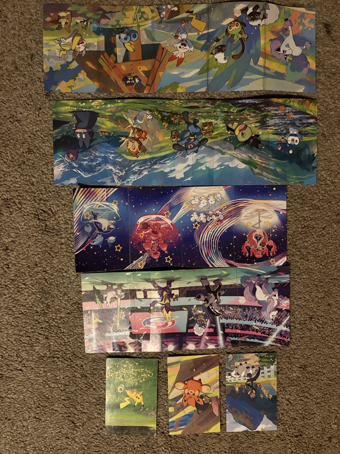 Pokémon Collectible Image Cards From Tina