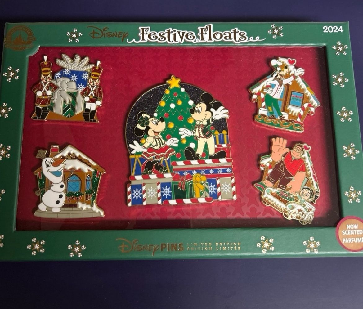 Disney Pins 2024 Festive Floats LE 1,500