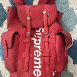 Original Supreme x Louis Vuitton Christopher Pm Backpack