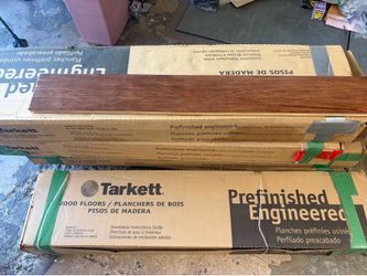 Tarkett Prefinished Engineered Wood - $150 for 5 boxes