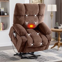 Power Lift Recliner Chair Recliners with Heat and Massage Recliner Chair
