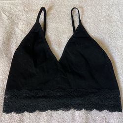 Black Crop Top
