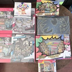 Pokemon Cards Prismatic ETB Elite Trainer Box, Charizard UPC, First Partner, Ascended Heroes