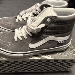 Vans Skate Sk8-Hi - Gray & White