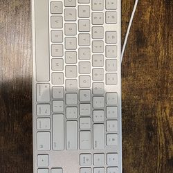 Ultra-slim USB Wired Keyboard For Apply Mac