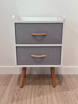 Small 2-Drawer Side Table/ Nightstand
