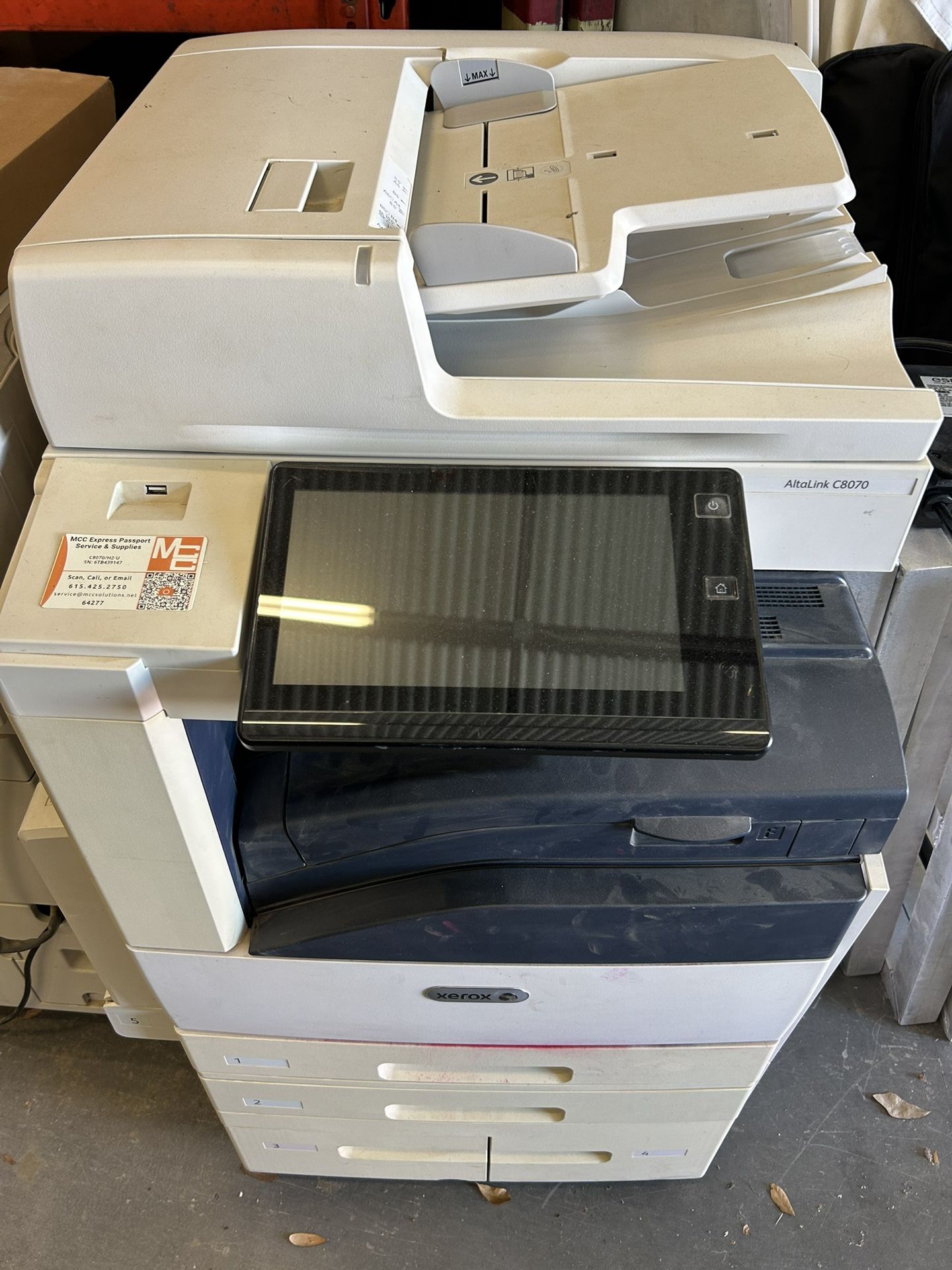 Xerox AltaLink C8070 MFP Color Copier