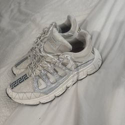 Versace white sneakers