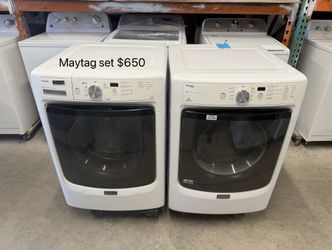 Maytag Washer Dryer