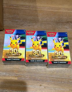 Pokemon 30th Celebration Booster Bundle