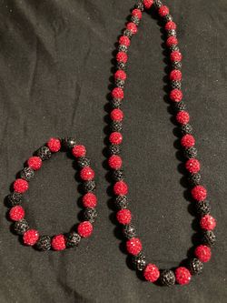 Handmade bracelet and necklace