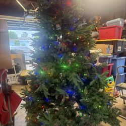 7 Foot Artificial Lighted Tree 