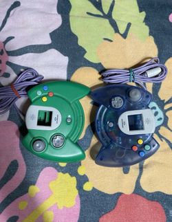 Rare Sega Dreamcast Astro Pad See Through Blue Controller 