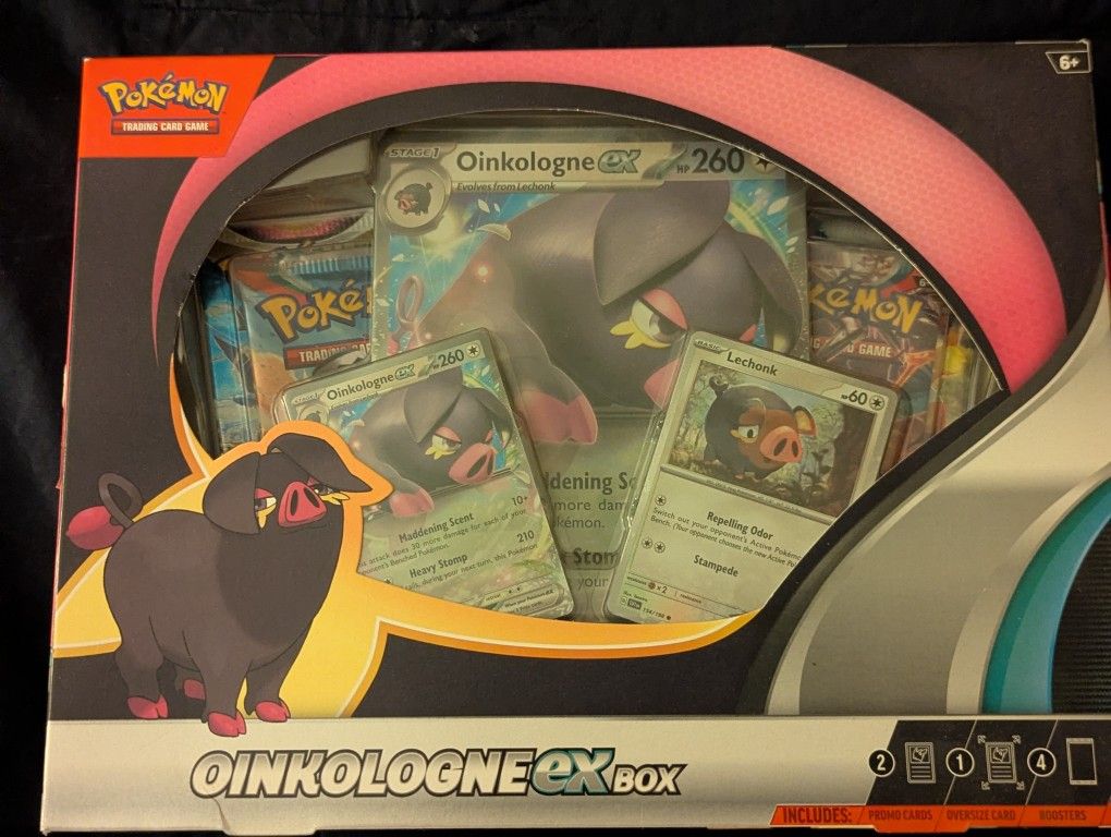 Pokemon Trading Cards: Oinkolonge Ex Box