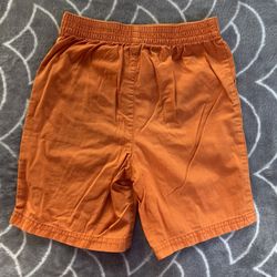 Garanimal boy 4T Linen shorts Blue Orange