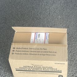 BULK NITRILE GLOVES SIZES S M L XL 2000 Per Case (200 each box)