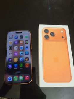 Apple iPhone 17 pro Max Orange with Box