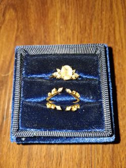 Vintage style ring set