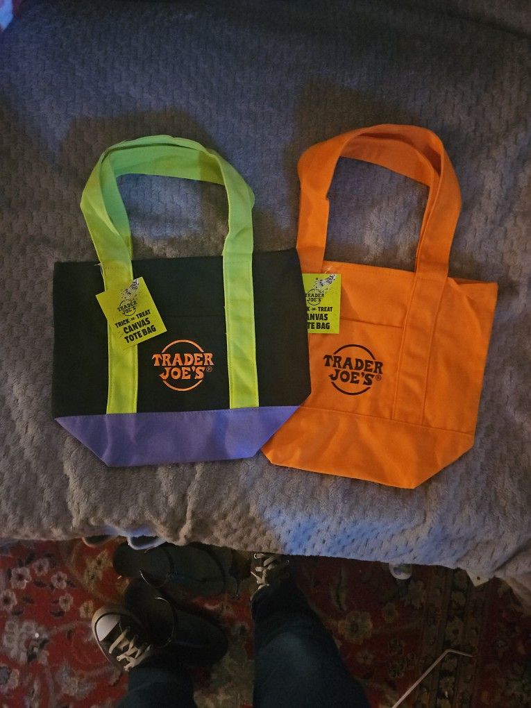 Trader Joe's Halloween Mini Tote Bag