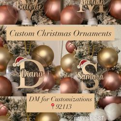 Custom Ornament - Esferas Personalizadas 