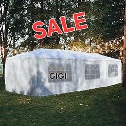 10x30 wedding party tent outdoor canopy teng with 8 side walls white FOR SALE 
