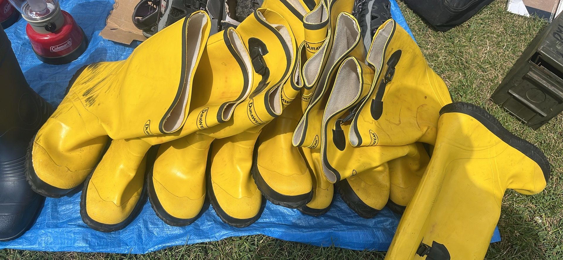 Dura Wear Rubber Boots Like New Sizes 11 And 12