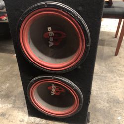 Subwoofers 12”  Cerwin Vegas 