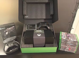 Microsoft Xbox Series X Gaming Console Bundle 1 TB, Black BUNDLE + 6 Games