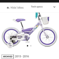 Trek Girls Bike Mystic 16inch