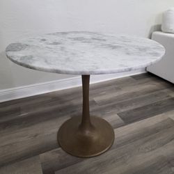 Round Marble Table (West Elm)