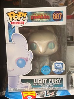 Funko Pop! Light Fury #687 Glitter Limited Edition