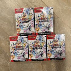 Pokemon Prismatic Evolution Booster Bundle