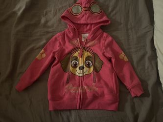 Paw Patrol Pink Sweater For Girl 2t