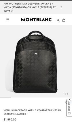 Montblanc Extreme Leather Medium Backpack
