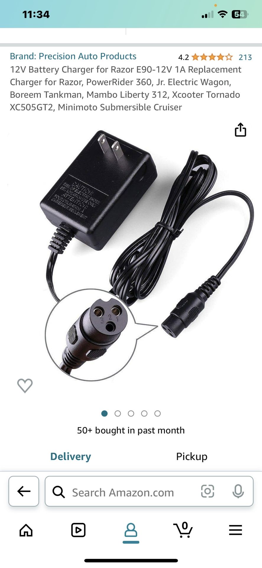 12v Adapter New Never Used