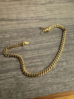Miami Cuban link solid 14k 11gr 7.5