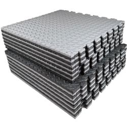 New in a sealed box AIRHOP Upgraded 0.79" Extra Thick 96 Sq Ft 16’X12’ feet High-Density Eva Foam Exercise Gym Mats, 12 Pcs Large Interlocking Puzzle 