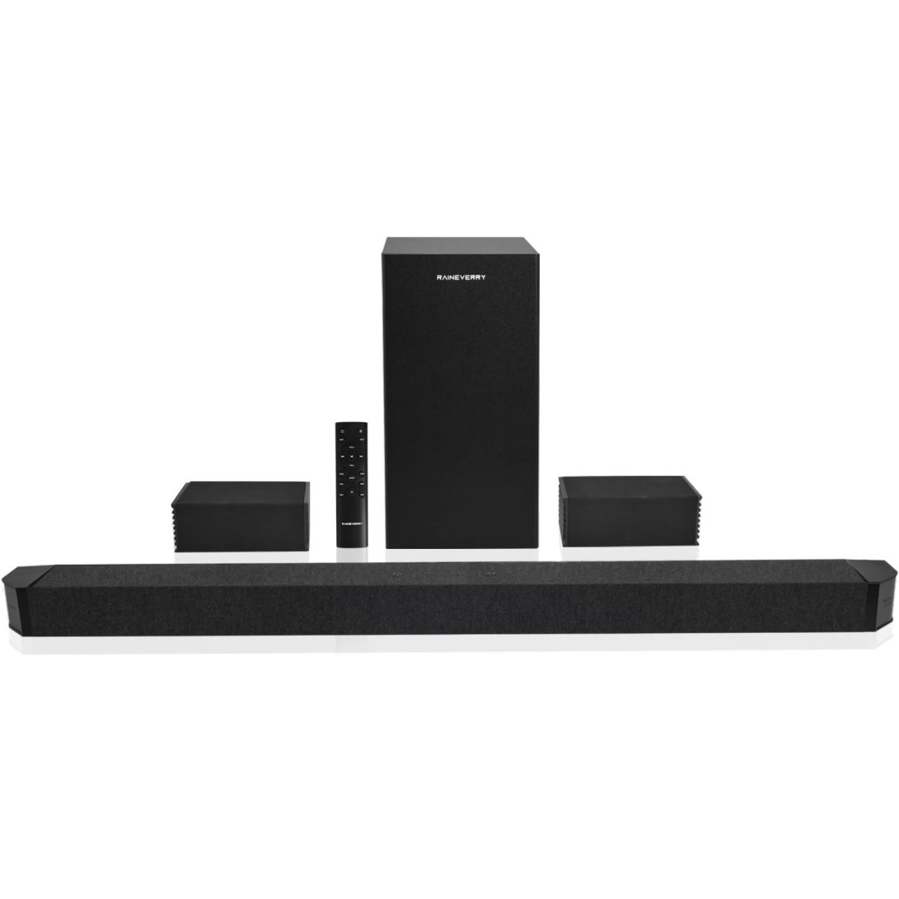 5.1.2 Premium Sound Bar with Dolby Atmos, Surround Sound Bars for TV, Wireless Subwoofer，Home Theater Surround Sound System, Bluetooth 5.1, Work with 