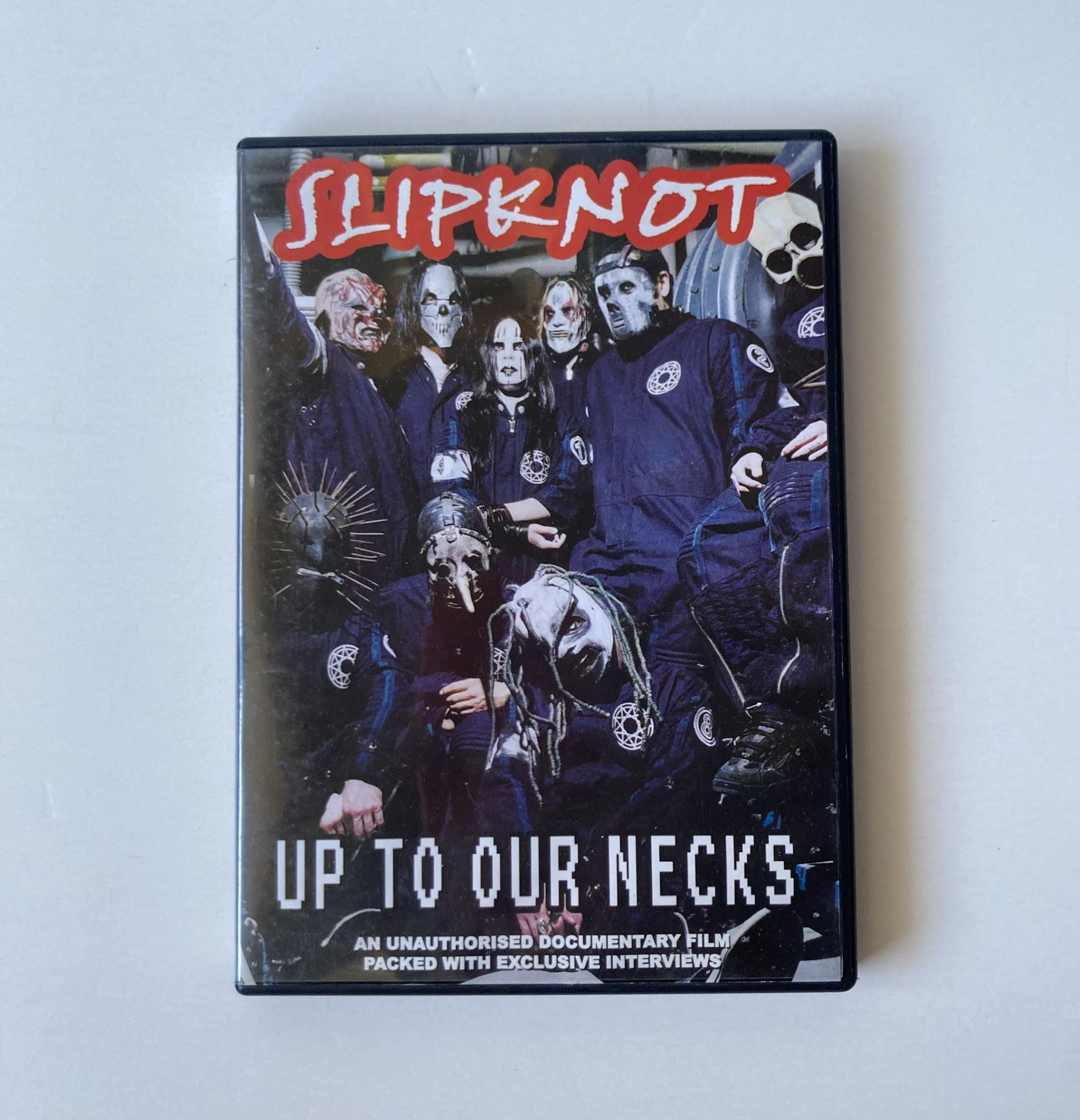 Vintage 2004 Slipknot Up To Our Necks Rare Documentary DVD