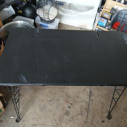 Black desk