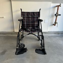 Drive Lightweight Folding Transport Wheelchair