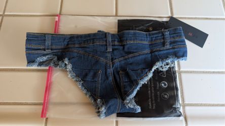 Bewicked "Buns Out" Denim Shorts