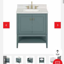 vanity 31in bathroom vanity mirror included