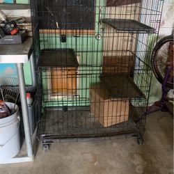 Large Cat Cage 