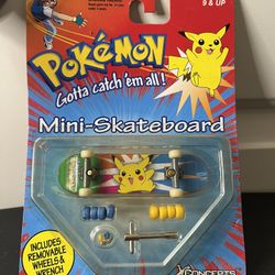 Pokemon X Concepts 1999 Mini Skateboard