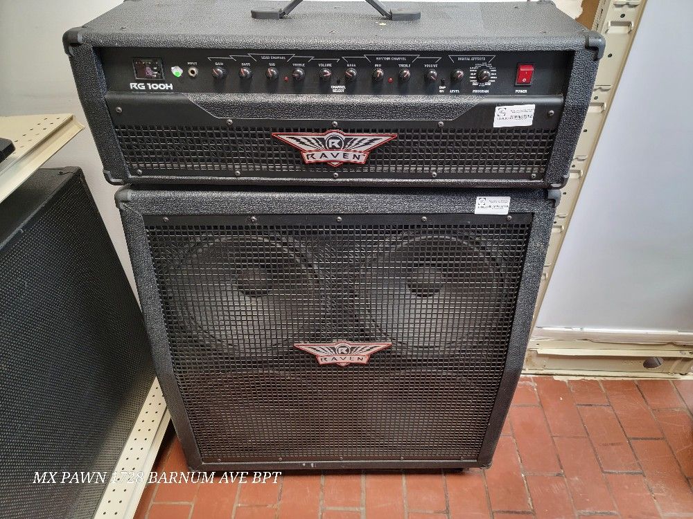 Raven Guitar Amp And Half Stack